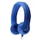 Hamiltonbuhl Flex-Phones Indestructible Foam Headphones, Blue KIDS-BLU - alternate 3